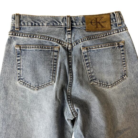 VTG 90s Calvin Klein Easy Fit Jeans Women's Size 5 - Picture 3 of 6